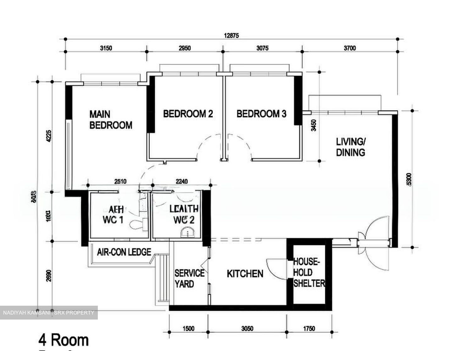 Blk 464B West Plains @ Bukit Batok (Bukit Batok), HDB 4 Rooms #600284741